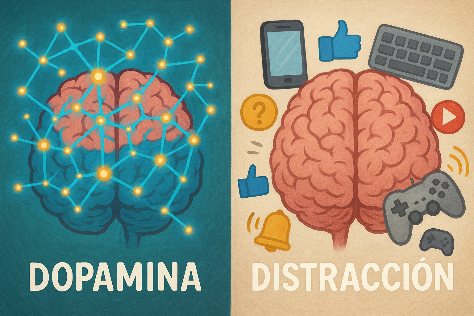 Dopamina y distracción